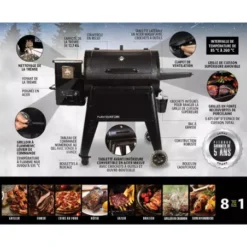 Barbecue à Pellets Navigator 850 PIT BOSS -The Bastard Magasin barbecue a pellets navigator 850g 3