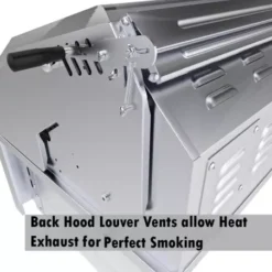 Barbecue Encastrable Hybride Charbon De Bois Et Gaz 30" - 76cm - SUNSTONE -The Bastard Magasin barbecue hybride gaz charbon de bois 76cm 2