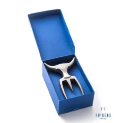 Fourchette TRIDENS Inox Brut Avec Socle Bois -The Bastard Magasin lot fourchette a decouper tridens inox brut avec socle bois 2