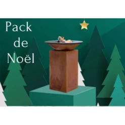 Pack Noël Brasero OFYR 75 + Grille De Cuisson Offerte