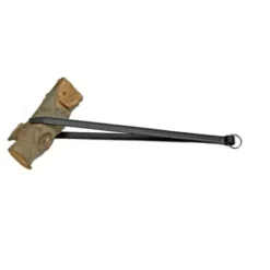 Pince à Charbon En Acier Noir L45xP10xH2cm