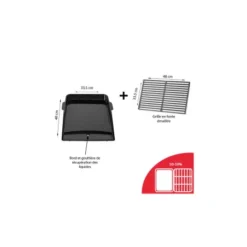 Weber Plancha Genesis + 1/2 Grille Genesis (Réf. 17853) -The Bastard Magasin plancha genesis 1 2 grille genesis 2