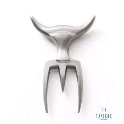 Planche à Découper Avec Fourchette Inox Brut - TRIDENS By CHABRET -The Bastard Magasin planche a decouper avec fourchette inox brut tridens 6