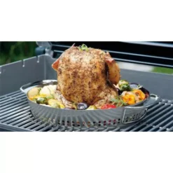 Support Cuisson Poulet Gourmet Gbs - 8838 - WEBER -The Bastard Magasin support de cuisson poulet weber gourmet bbq system 2